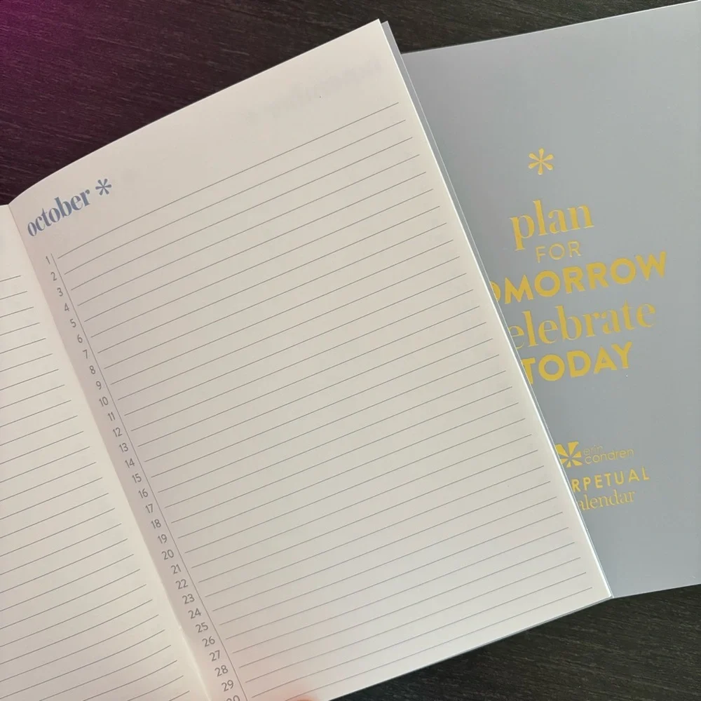 Colorful Stationery Erin Condren Bundle with Perpetual Calendars